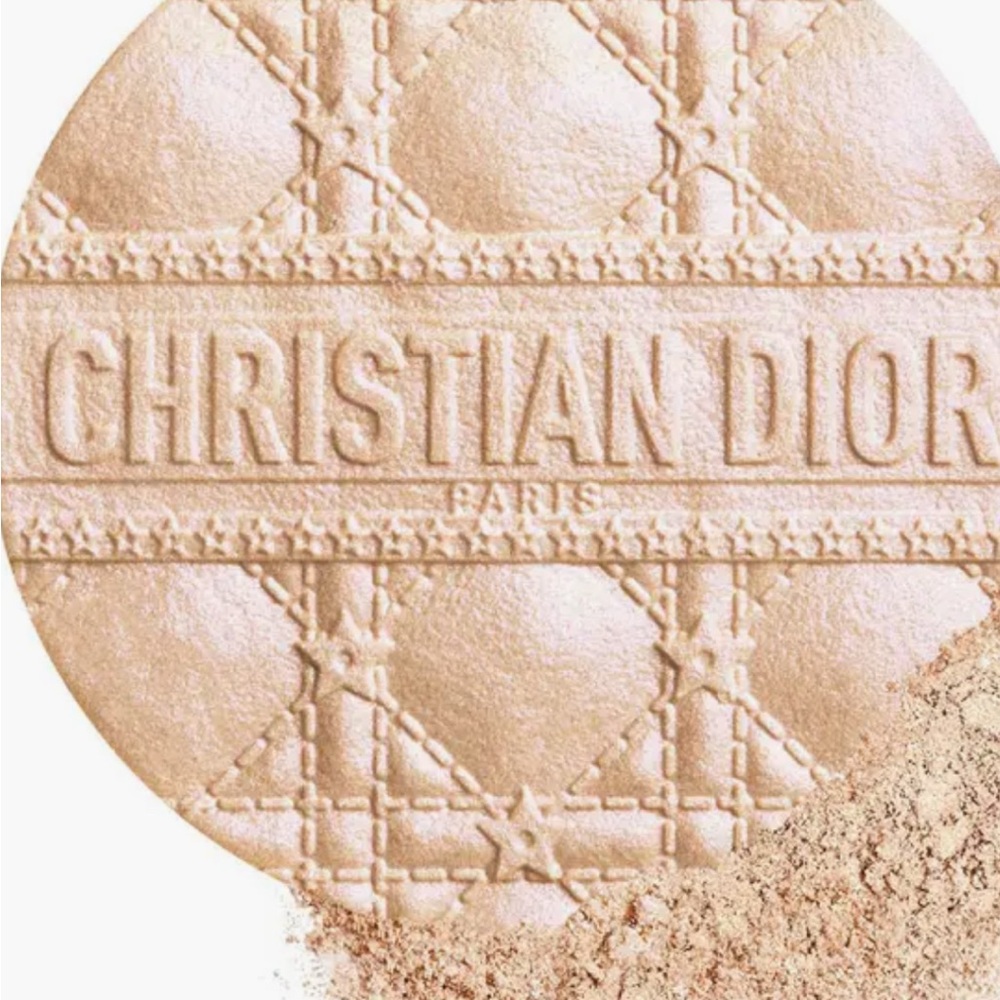 Dior Gold Compact with White Accents, golden, must have!Brand new,luminizer